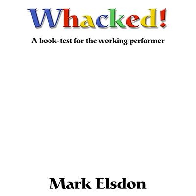Whacked Book Test by Mark Elsdon - ebook